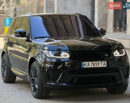 Черный Ленд Ровер Рендж Ровер Спорт, объемом двигателя 3 л и пробегом 189 тыс. км за 26999 $, фото 8 на Automoto.ua