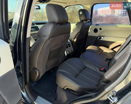 Чорний Ленд Ровер Range Rover Sport, об'ємом двигуна 5 л та пробігом 140 тис. км за 22300 $, фото 14 на Automoto.ua