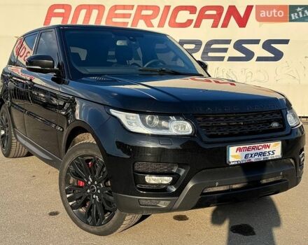 Чорний Ленд Ровер Range Rover Sport, об'ємом двигуна 5 л та пробігом 197 тис. км за 24990 $, фото 1 на Automoto.ua
