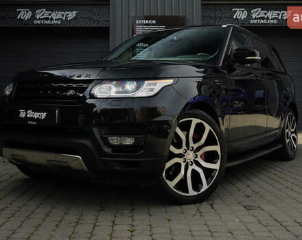 Чорний Ленд Ровер Range Rover Sport, об'ємом двигуна 5 л та пробігом 120 тис. км за 28999 $, фото 7 на Automoto.ua
