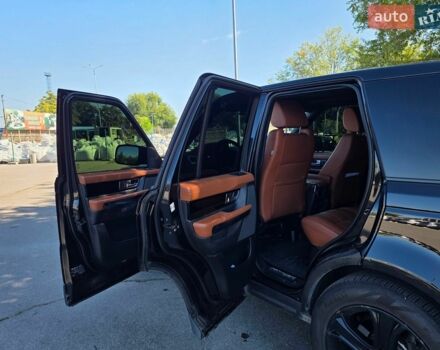 Чорний Ленд Ровер Range Rover Sport, об'ємом двигуна 5 л та пробігом 180 тис. км за 12000 $, фото 13 на Automoto.ua