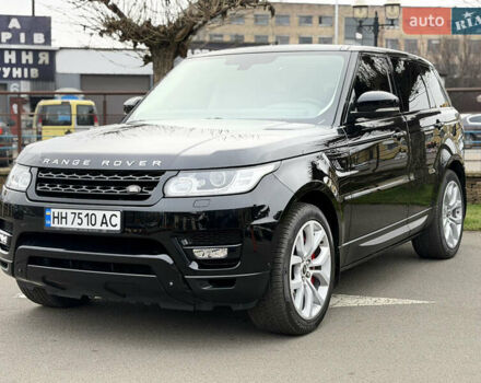 Чорний Ленд Ровер Range Rover Sport, об'ємом двигуна 5 л та пробігом 45 тис. км за 39000 $, фото 9 на Automoto.ua