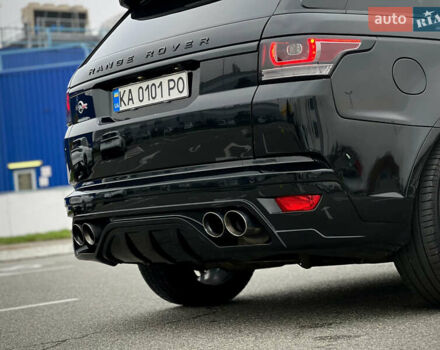 Черный Ленд Ровер Рендж Ровер Спорт, объемом двигателя 3 л и пробегом 186 тыс. км за 24900 $, фото 20 на Automoto.ua