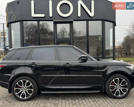 Черный Ленд Ровер Рендж Ровер Спорт, объемом двигателя 5 л и пробегом 139 тыс. км за 27899 $, фото 3 на Automoto.ua