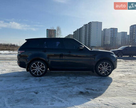 Чорний Ленд Ровер Range Rover Sport, об'ємом двигуна 5 л та пробігом 140 тис. км за 22300 $, фото 5 на Automoto.ua