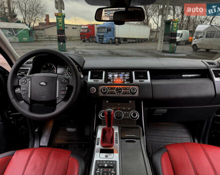 Чорний Ленд Ровер Range Rover Sport, об'ємом двигуна 3 л та пробігом 137 тис. км за 19300 $, фото 9 на Automoto.ua