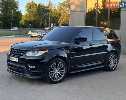 Чорний Ленд Ровер Range Rover Sport, об'ємом двигуна 5 л та пробігом 206 тис. км за 24900 $, фото 2 на Automoto.ua