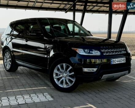 Черный Ленд Ровер Рендж Ровер Спорт, объемом двигателя 3 л и пробегом 195 тыс. км за 22900 $, фото 3 на Automoto.ua