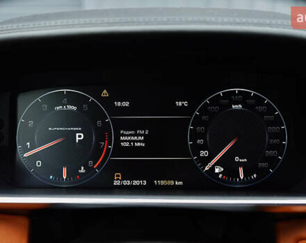 Чорний Ленд Ровер Range Rover Sport, об'ємом двигуна 5 л та пробігом 120 тис. км за 28999 $, фото 23 на Automoto.ua