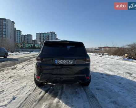 Чорний Ленд Ровер Range Rover Sport, об'ємом двигуна 5 л та пробігом 140 тис. км за 22300 $, фото 30 на Automoto.ua
