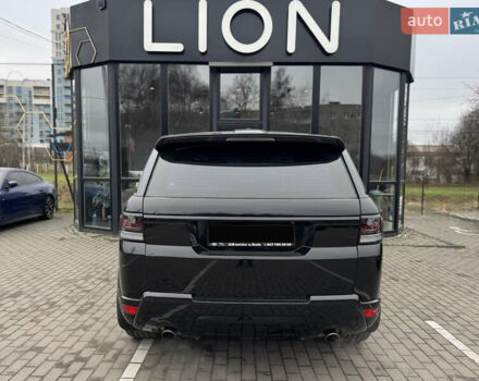 Черный Ленд Ровер Рендж Ровер Спорт, объемом двигателя 5 л и пробегом 139 тыс. км за 27899 $, фото 5 на Automoto.ua