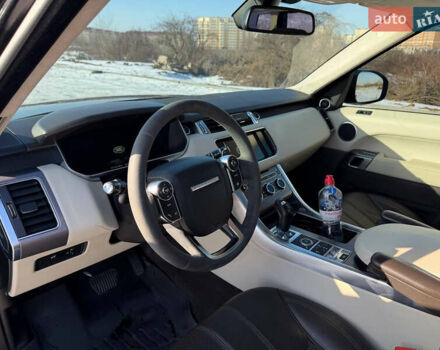 Чорний Ленд Ровер Range Rover Sport, об'ємом двигуна 5 л та пробігом 140 тис. км за 22300 $, фото 15 на Automoto.ua