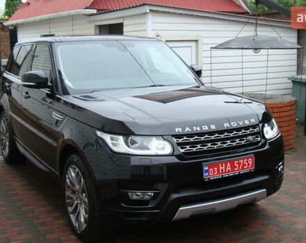 Чорний Ленд Ровер Range Rover Sport, об'ємом двигуна 3 л та пробігом 268 тис. км за 22000 $, фото 1 на Automoto.ua