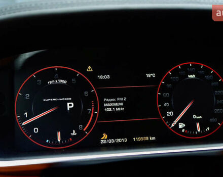 Чорний Ленд Ровер Range Rover Sport, об'ємом двигуна 5 л та пробігом 120 тис. км за 39999 $, фото 22 на Automoto.ua