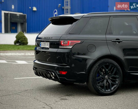 Чорний Ленд Ровер Range Rover Sport, об'ємом двигуна 3 л та пробігом 186 тис. км за 24900 $, фото 20 на Automoto.ua
