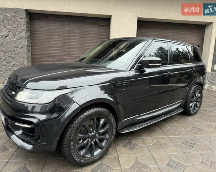 Черный Ленд Ровер Рендж Ровер Спорт, объемом двигателя 2.99 л и пробегом 222 тыс. км за 32000 $, фото 5 на Automoto.ua