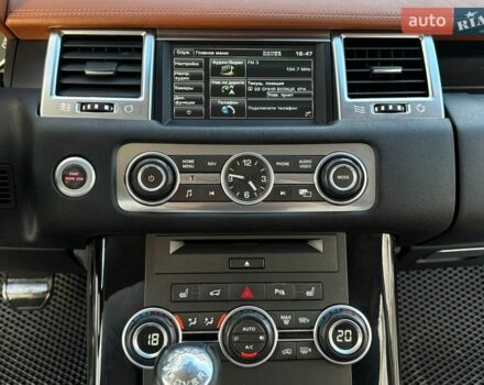 Чорний Ленд Ровер Range Rover Sport, об'ємом двигуна 3 л та пробігом 184 тис. км за 24950 $, фото 83 на Automoto.ua