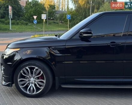 Чорний Ленд Ровер Range Rover Sport, об'ємом двигуна 5 л та пробігом 206 тис. км за 24900 $, фото 9 на Automoto.ua