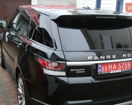 Чорний Ленд Ровер Range Rover Sport, об'ємом двигуна 3 л та пробігом 268 тис. км за 22000 $, фото 3 на Automoto.ua