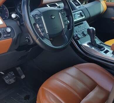 Чорний Ленд Ровер Range Rover Sport, об'ємом двигуна 5 л та пробігом 180 тис. км за 21900 $, фото 5 на Automoto.ua