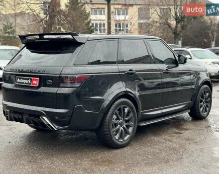 Черный Ленд Ровер Рендж Ровер Спорт, объемом двигателя 3 л и пробегом 222 тыс. км за 32990 $, фото 5 на Automoto.ua