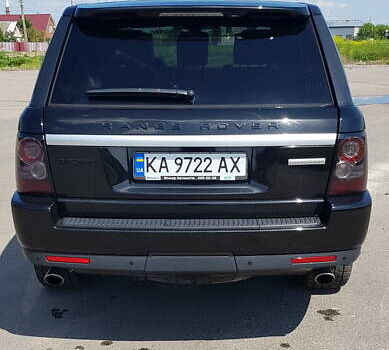 Чорний Ленд Ровер Range Rover Sport, об'ємом двигуна 5 л та пробігом 180 тис. км за 21900 $, фото 3 на Automoto.ua
