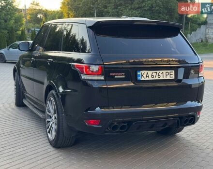 Чорний Ленд Ровер Range Rover Sport, об'ємом двигуна 5 л та пробігом 206 тис. км за 24900 $, фото 7 на Automoto.ua