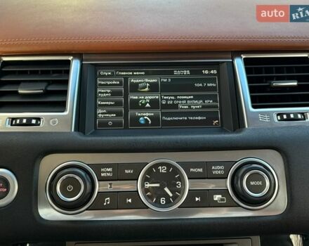 Чорний Ленд Ровер Range Rover Sport, об'ємом двигуна 3 л та пробігом 184 тис. км за 24950 $, фото 77 на Automoto.ua