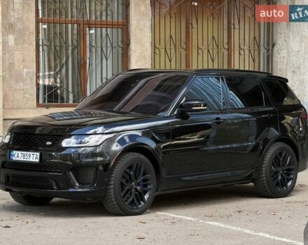 Черный Ленд Ровер Рендж Ровер Спорт, объемом двигателя 3 л и пробегом 189 тыс. км за 26999 $, фото 3 на Automoto.ua