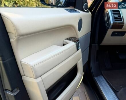 Черный Ленд Ровер Рендж Ровер Спорт, объемом двигателя 5 л и пробегом 166 тыс. км за 30300 $, фото 9 на Automoto.ua