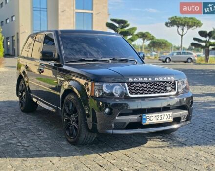 Чорний Ленд Ровер Range Rover Sport, об'ємом двигуна 3 л та пробігом 198 тис. км за 15600 $, фото 17 на Automoto.ua