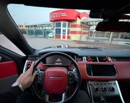 Чорний Ленд Ровер Range Rover Sport, об'ємом двигуна 5 л та пробігом 203 тис. км за 29999 $, фото 8 на Automoto.ua
