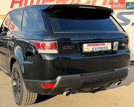 Чорний Ленд Ровер Range Rover Sport, об'ємом двигуна 5 л та пробігом 197 тис. км за 24990 $, фото 4 на Automoto.ua