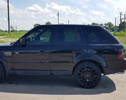 Чорний Ленд Ровер Range Rover Sport, об'ємом двигуна 5 л та пробігом 180 тис. км за 21900 $, фото 2 на Automoto.ua
