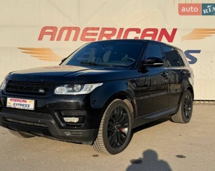 Чорний Ленд Ровер Range Rover Sport, об'ємом двигуна 5 л та пробігом 197 тис. км за 26990 $, фото 3 на Automoto.ua