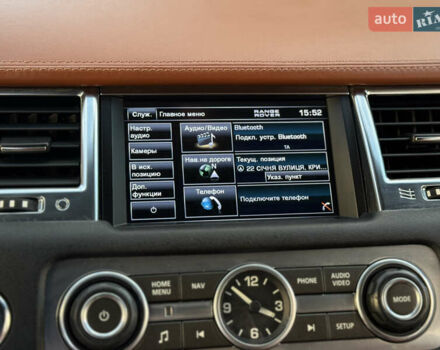 Чорний Ленд Ровер Range Rover Sport, об'ємом двигуна 5 л та пробігом 155 тис. км за 15500 $, фото 26 на Automoto.ua