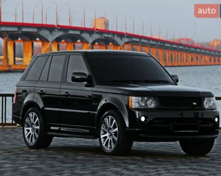 Черный Ленд Ровер Рендж Ровер Спорт, объемом двигателя 3 л и пробегом 137 тыс. км за 19800 $, фото 2 на Automoto.ua
