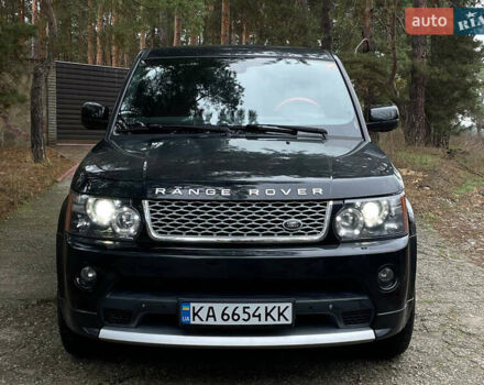 Черный Ленд Ровер Рендж Ровер Спорт, объемом двигателя 2.99 л и пробегом 196 тыс. км за 19900 $, фото 1 на Automoto.ua