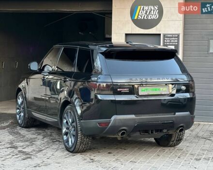 Чорний Ленд Ровер Range Rover Sport, об'ємом двигуна 5 л та пробігом 170 тис. км за 21900 $, фото 8 на Automoto.ua