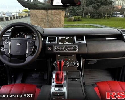 Чорний Ленд Ровер Range Rover Sport, об'ємом двигуна 3 л та пробігом 137 тис. км за 18700 $, фото 9 на Automoto.ua