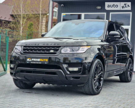 Чорний Ленд Ровер Range Rover Sport, об'ємом двигуна 3 л та пробігом 186 тис. км за 26900 $, фото 4 на Automoto.ua