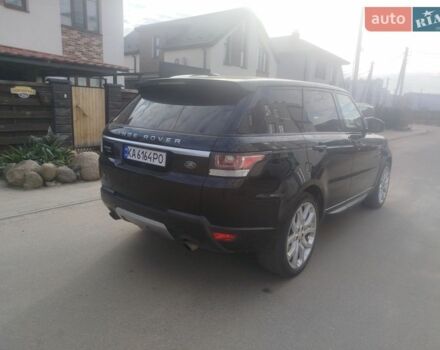 Чорний Ленд Ровер Range Rover Sport, об'ємом двигуна 3 л та пробігом 219 тис. км за 21500 $, фото 3 на Automoto.ua