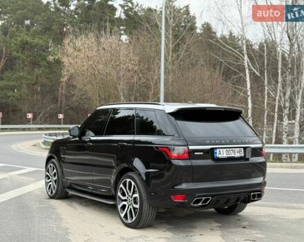 Чорний Ленд Ровер Range Rover Sport, об'ємом двигуна 2.99 л та пробігом 205 тис. км за 28000 $, фото 6 на Automoto.ua