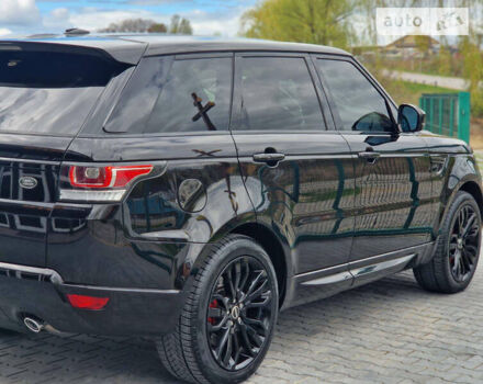 Чорний Ленд Ровер Range Rover Sport, об'ємом двигуна 3 л та пробігом 186 тис. км за 26900 $, фото 6 на Automoto.ua