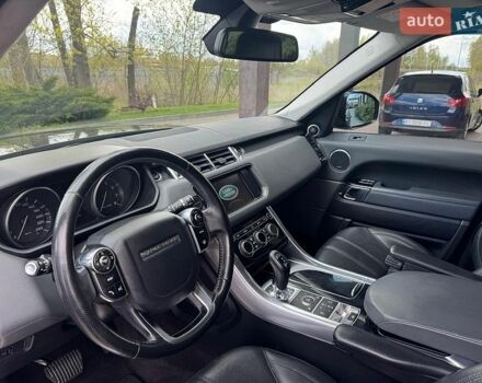 Чорний Ленд Ровер Range Rover Sport, об'ємом двигуна 3 л та пробігом 128 тис. км за 25500 $, фото 12 на Automoto.ua