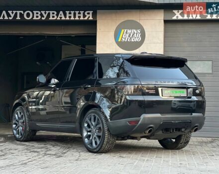 Чорний Ленд Ровер Range Rover Sport, об'ємом двигуна 5 л та пробігом 170 тис. км за 21900 $, фото 9 на Automoto.ua