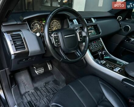 Чорний Ленд Ровер Range Rover Sport, об'ємом двигуна 5 л та пробігом 170 тис. км за 21900 $, фото 11 на Automoto.ua