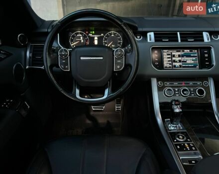 Чорний Ленд Ровер Range Rover Sport, об'ємом двигуна 5 л та пробігом 170 тис. км за 21900 $, фото 16 на Automoto.ua