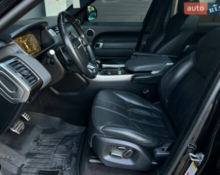 Чорний Ленд Ровер Range Rover Sport, об'ємом двигуна 5 л та пробігом 170 тис. км за 21900 $, фото 10 на Automoto.ua
