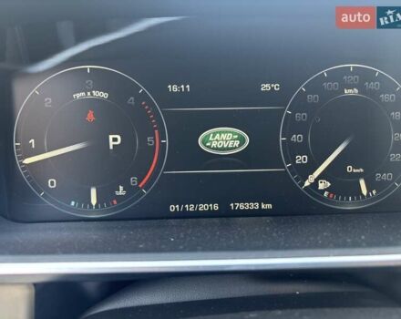 Чорний Ленд Ровер Range Rover Sport, об'ємом двигуна 2.99 л та пробігом 176 тис. км за 39000 $, фото 15 на Automoto.ua